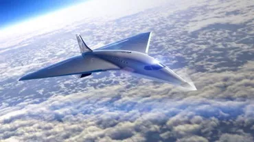 Cel mai rapid avion civil din lume: De la Londra la New York va face mai puţin de două ore! (FOTO)
