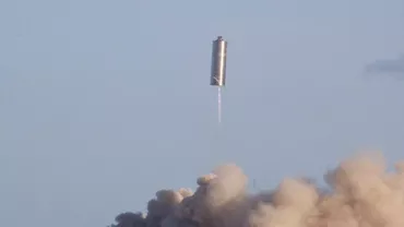Mai aproape de Marte! Elon Musk a lansat un prototip revoluţionr de rachetă: Starship SN5, testată cu succes deasupra Texasului (VIDEO)