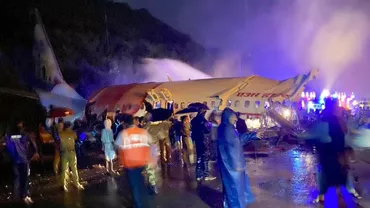 Catastrofă aviatică în India! Un avion cu 191 de oameni s-a prăbușit (FOTO + VIDEO)