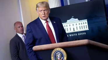 Donald Trump a părăsit brusc conferinţa de presă după un incident armat în apropierea Casei Albe. „Și eu am fost surprins” (VIDEO)