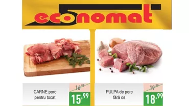 (P) Ofertă specială la magazinele ECONOMAT, în luna august