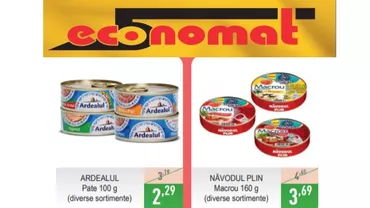 (P) Ofertă specială la magazinele ECONOMAT, în luna august