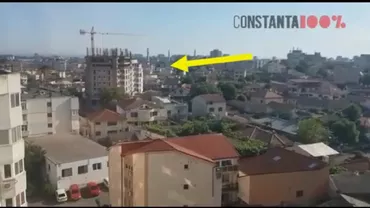 Stelian Ion susține că blocul unui sponsor al partidului nu se află între case, deși imaginile dovedesc contrariul. Cum a apărat candidatul USR-PLUS proiectul, negând evidența