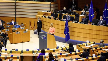 Președinta Comisiei Europene, la primul său discurs despre Starea Uniunii. Von der Leyen a pledat pentru acțiuni la nivel de pandemie, climă, migrație și drepturi umane (VIDEO)