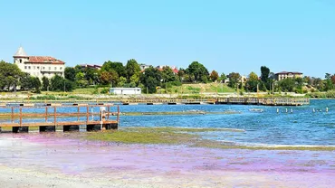 Situație alarmantă. Nivelul lacului Techirghiol a scăzut cu un metru din cauza secetei prelungite