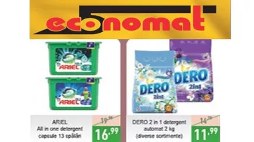(P) Ofertă specială la magazinele ECONOMAT, în luna septembrie