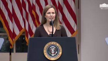 Amy Coney Barrett este nominalizarea lui Donald Trump pentru Curtea Supremă a SUA: „Iubesc Statele Unite și iubesc Constituția Statelor Unite” (VIDEO)
