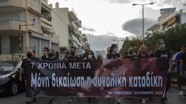 Partidul de extrema dreaptă Zorii Aurii din Grecia a funcționat ca o organizație criminală, au decis judecătorii eleni
