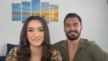 Primul interviu cu George Burcea și Viviana Sposub împreună. Actorul s-a mutat în apartamentul brunetei (VIDEO)