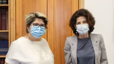 Laurence Auer, noul ambasador al Franței în România, întâlnire de prezentare cu secretarul de stat pentru afaceri europene