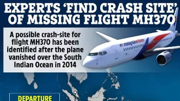 Reîncep căutările avionului Malaysia Airlines MH370. Expertii în aviație susțin că au identificat zona în care s-a prăbușit