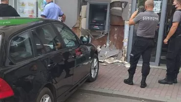 Hoții care au aruncat în aer două bancomate în Galați, prinși în timp ce încercau să detoneze un alt ATM în Vrancea. La operațiune a participat și un elicopter MAI