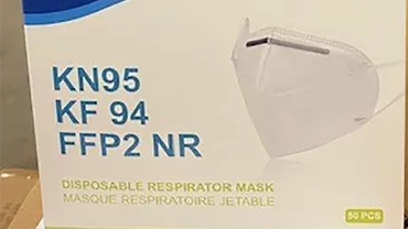 Alertă europeană: Măști de protecție FFP2, nu asigură protecția promisă. Cum pot fi identificate