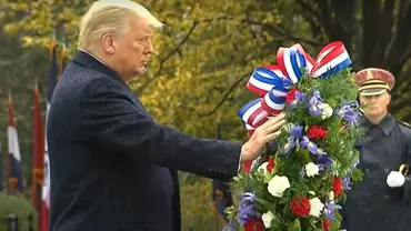 Primele imagini în public cu Donald Trump, după pierderea alegerilor prezidențiale. Cum s-a comportat (VIDEO)