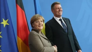 Klaus Iohannis a vorbit la telefon cu Angela Merkel, înaintea reuniunii Consiliului European