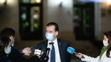 Ludovic Orban își depune mandatul de prim-ministru: „Guvernul, după demisia mea, va fi condus de un membru al cabinetului care va fi desemnat de Președintele României”