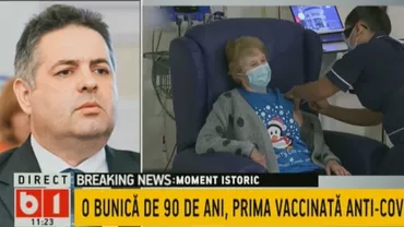 Coordonatorul Grupului de Vaccinologie, despre începerea vaccinării anti-COVID în Marea Britanie: Este una dintre cele mai bune vești pe care le puteam primi în acest an. Este un moment istoric (VIDEO)