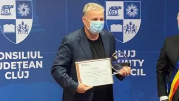 Dan Petrescu a primit titlul de cetățean de onoare al Clujului: „Rar mi s-a întâmplat să fiu așa de emoționat ca acum”