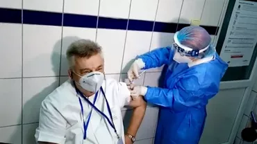 Medicul Sorin Rugină, prima persoană vaccinată anti-COVID din Constanța: Nu am avut nicio reacţie, doar bucuria că m-am vaccinat