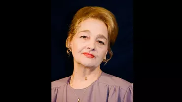 Actriţa Georgeta Luchian Tudor, soţia lui Tudor Gheorghe, a murit