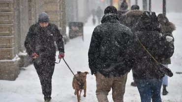 Avertizare meteorologică imediată: Cod galben de vânt puternic în 13 județe. Alertă de ninsoare abundentă în alte 6 localități