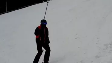 Klaus Iohannis, filmat la schi la Păltiniș: „Vă invit să veniţi!” (VIDEO)