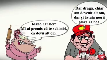 CELE MAI TARI BANCURI CU BEȚIVI: Ce îi oferă de băut soacra unui bețiv