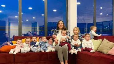 O tânără de 23 de ani și soțul ei milionar vor să aibă 105 copii biologici. Au deja 10 bebeluși