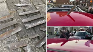 Un avion care a pierdut părţi dintr-un motor a aterizat în siguranţă la Liege (VIDEO)