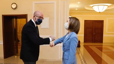 Președinta Republicii Moldova a discutat cu Charles Michel, duminică, la Chișinău. Maia Sandu: „Echipa Europa e alături de Moldova” / „Avem o agendă ambițioasă în relația noastră cu UE”