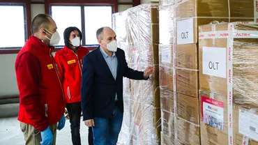 Fundația Altex a livrat către Inspectoratele Școlare Județene toate cele peste 540.000 de echipamente de protecție ridicată în valoare de peste 1 milion de euro (FOTO)