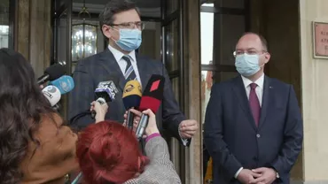 Ministrul de Externe al Ucrainei atrage atenția de la București că retragerea trupelor de către Rusia nu înseamnă sfârșitul pericolului pentru regiune: Estul Ucrainei este în continuare ocupat ilegal de către Federația Rusă, la fel și Crimeea”