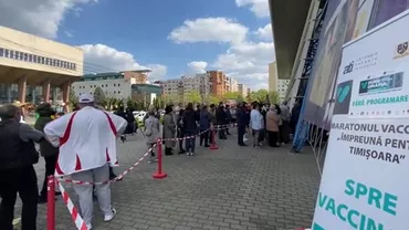 Maratonul Vaccinării de la Timișoara s-a încheiat. Câte persoane s-au imunizat în cele trei zile