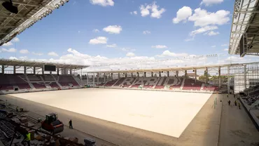 Cseke Attila: Vor putea fi reluate în vară competițiile sportive în stadionul Giulești din Capitală. Arena, finalizată în proporție de 90%, va avea 14.000 de locuri în tribună (FOTO)