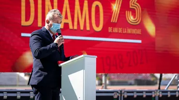 Lucian Bode (MAI): Performanța sportivă a reprezentat dintotdeauna mottoul CS Dinamo. Acest club trebuie să rămână locul unde se scriu pagini importante din istoria sportului românesc