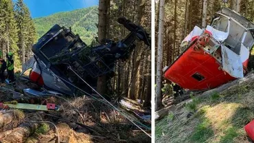 Tragedie în Italia: Un teleferic a căzut în apropiere de lacul Maggiore. Cel puțin 12 persoane au murit, iar doi copii au fost duși la spital în stare gravă (VIDEO)