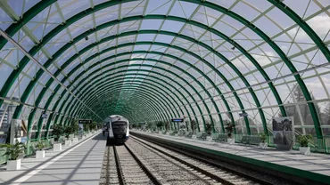 Trenul care leagă Gara de Nord de Aeroportul Henri Coandă transportă zilnic 600 de pasageri. Ministrul Cătălin Drulă: Este o ofertă „imbatabilă”
