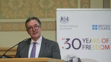 Ambasadorul Marii Britanii, Andrew Noble: Aproximativ un milion de români au ales să trăiască în UK, în contextul Brexit-ului