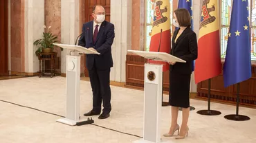 Maia Sandu, la București: Apreciez foarte mult inițiativa ministrului Bogdan Aurescu de creare a regimului de sancționare a celor care încearcă să destabilizeze situația din Republica Moldova (VIDEO)