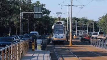Circulaţia tramvaielor liniei 41 a fost reluată după 34 de minute de blocaj, pe Şoseaua Virtuţii, din cauza unei defecţiuni