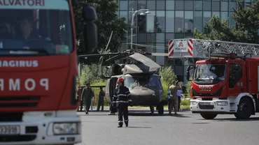 Motivul care a dus la aterizarea forțată a elicopterului Black Hawk în București. S-ar fi putut prăbuși în câteva secunde din cauza acestei probleme