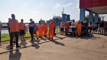 Protest împotriva ministrului Transporturilor, Cătălin Drulă, după ce a anunțat că vrea să desființeze Agenția Română de Salvare a Vieții Omenești pe Mare