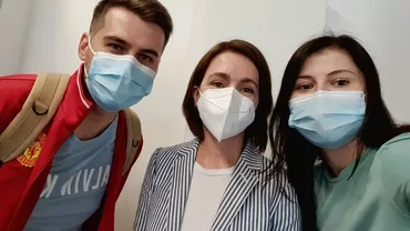 Maia Sandu a mers în Austria la clasa economic. „Singurică, cu un bagaj mic și atât de modestă”
