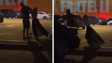 Bărbat, bătut de iubita lui, în Mamaia. Momentul în care tânărul este luat la palme a fost surprins de trecători (VIDEO)