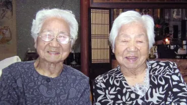 Ele sunt cele mai în vârstă surori gemene din lume. Câți ani au japonezele care au doborât toate recordurile