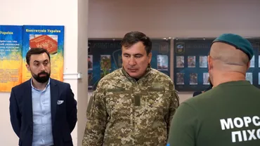 Fostul preşedinte georgian şi lider al opoziţiei Mihail Saakaşvili a fost arestat la întoarcerea în ţară