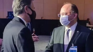 Bogdan Aurescu, întrevedere cu secretrul de stat american, Antony Blinken la Paris