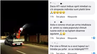 Cetățenii din Brașov au crezut că sunt infectați în mod intenționat cu COVID-19, după ce au văzut o mașină pentru dezinsecție prin oraș
