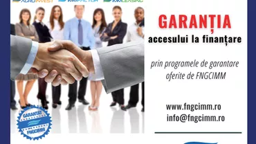 Descoperiti beneficiile Programelor de Garantare derulate de FNGCIMM!