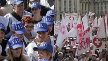 Angajații din educație și sănătate anunță proteste de mare amploare și amenință cu greva generală (VIDEO)